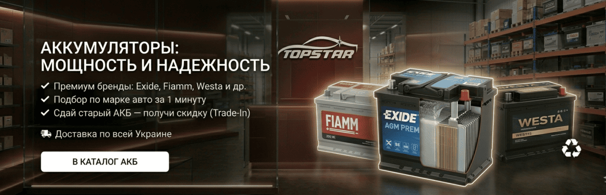 Каталог аккумуляторов