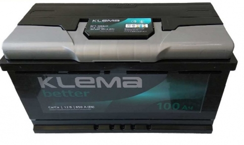 Аккумулятор Klema better 100Ah R+ 850A
