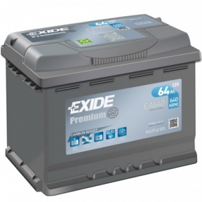 Аккумулятор Exide Premium 64Ah R+ 640A
