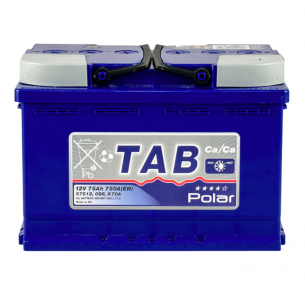  Аккумулятор автомобильный TAB Polar Blue 75 Ah R+ 750A (EN)
