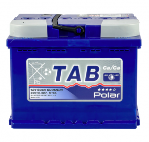  Аккумулятор автомобильный TAB Polar Blue 60 Ah L+ 600A (EN)