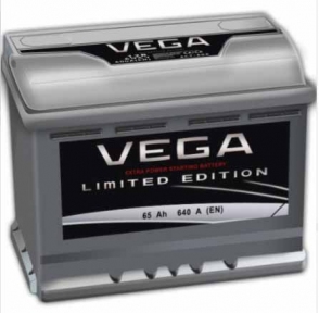 Аккумулятор Vega Limited Edition 65Ah L+ 640A