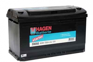 Аккумулятор Hagen 90AH R+ 720A