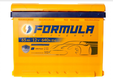 Аккумулятор FORMULA 65Ah R+ 640A