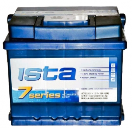 Аккумулятор Ista 7 series 52Ah R+ 510A (низкобазовый)