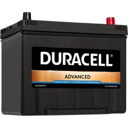 Аккумулятор автомобильный Duracell 6СТ- 70Ah JR+ 600A