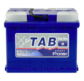  Аккумулятор автомобильный TAB Polar Blue 60 Ah R+ 600A (EN)
