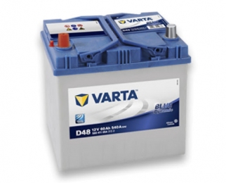 Аккумулятор Varta D48 60Ah JL+ 540A Blue Dynamic