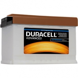 Аккумулятор автомобильный Duracell 6СТ- 77Ah R+ 700A