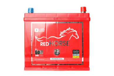 Аккумулятор RED HORSE 60Ah L+ 540A