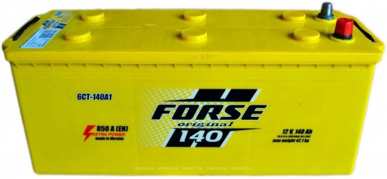 Аккумулятор Forse 140Ah L+ 850A