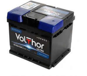  Аккумулятор автомобильный VolThor Ultra, 45 Ач, 420A
