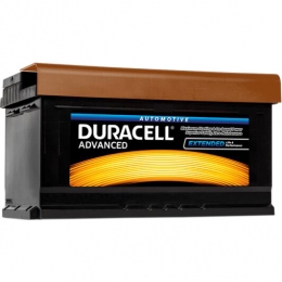 Аккумулятор автомобильный Duracell 6СТ- 80Ah R+ 700A