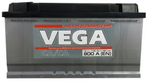 Аккумулятор Vega HP STANDART 100Ah R+ 800A