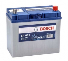 Аккумулятор Bosch S4 021 SIlver 45AH JR+330A (EN)