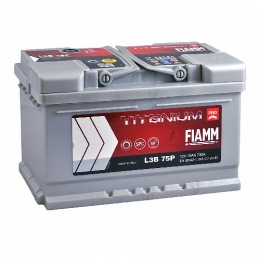 Аккумулятор Fiamm Titanium Pro 75Ah R+ 730A (низкобазовый)