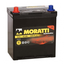 Аккумулятор Moratti 45Ah JR+ 400A