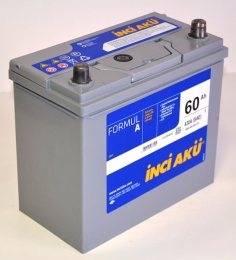 Аккумулятор INCI-AKU Formul A 60Ah JR+ 580A