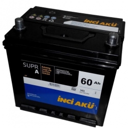 Аккумулятор INCI-AKU Supr A 60Ah JL+ 580A