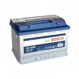 Аккумулятор Bosch 74AH S4 008 Silver R+680A
