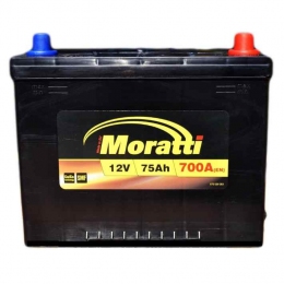 Аккумулятор Moratti 75Ah JR+ 700A