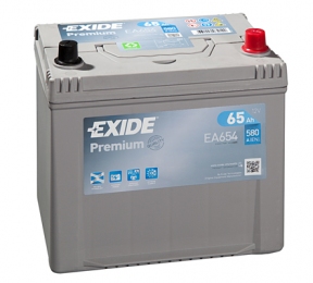 Аккумулятор Exide PREMIUM 65Ah JR+ 580A