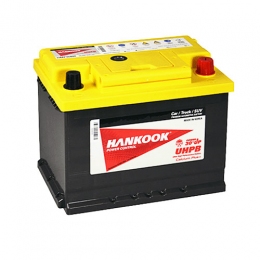  Аккумулятор автомобильный HANKOOK UMF 6СТ-68Ah R+ 610A (EN)
