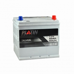  Аккумулятор автомобильный PLATIN SILVER SMF 6СТ-60 Ah JR+ 600 A (EN)