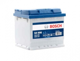Аккумулятор Bosch S4 006 Silver 60AH L+540A
