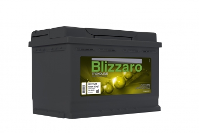Авто аккумулятор Blizzaro Trendline 6СТ-75 R+ 700A