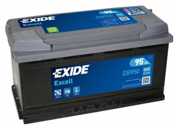 Аккумулятор Exide Excell 95Ah R+ 800A