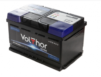  Аккумулятор автомобильный VolThor Ultra 73 Ah R+ 630A (EN)