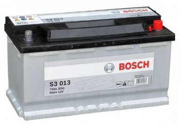 Аккумулятор Bosch S3 013 90Ah R+720A