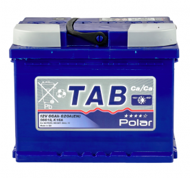  Аккумулятор автомобильный TAB Polar Blue 66 Ah R+ 620A (EN)