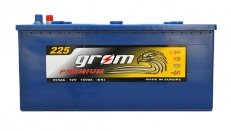 Аккумулятор Grom Premium 225Ah L+ 1500A