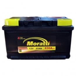 Аккумулятор Moratti 85Ah R+ 830A (низкобазовый)