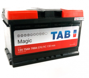  Аккумулятор автомобильный TAB Magic 6СТ-75 Ah R+ 720A (EN)