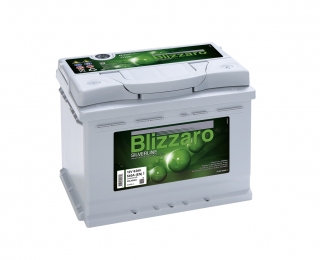 Авто аккумулятор Blizzaro SilverLine 6СТ-62 R+ 540A