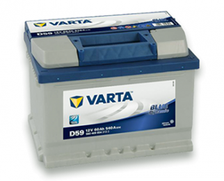 Аккумулятор Varta D24 60Ah R+ 540A Blue Dynamic