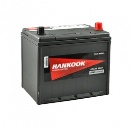  Аккумулятор автомобильный HANKOOK EFB 6СТ-65Ah R+ 670A Start Stop (EN)