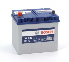 Аккумулятор Bosch S4 025 Silver 60AH JL+540A