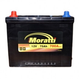 Аккумулятор Moratti 75Ah JL+ 700A