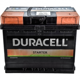  Аккумулятор автомобильный Duracell 6СТ- 62Ah R+ 510A
